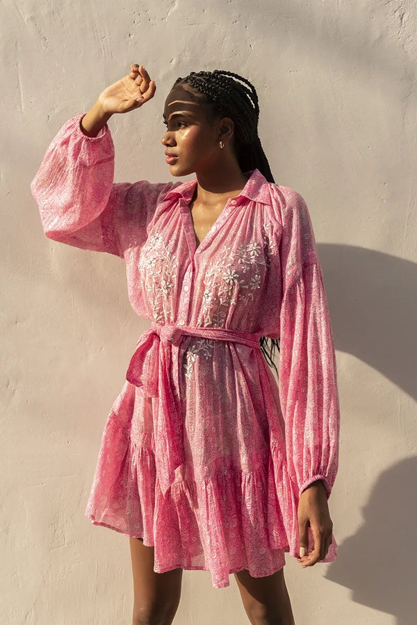 Short Dress Pia Pink