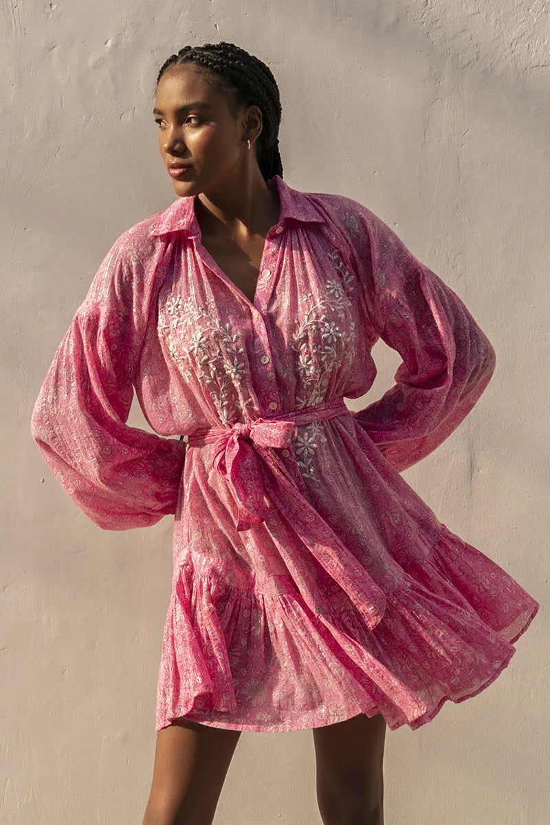 Short Dress Pia Pink