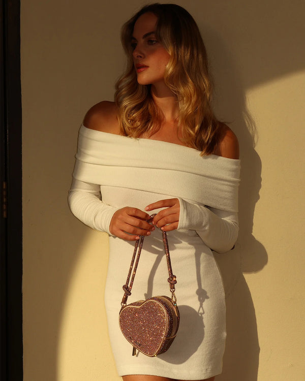 KNOT STRAP CRYSTAL GOLD