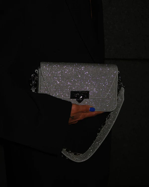 BIG TOAST SHOULDER BAG GLITTER
