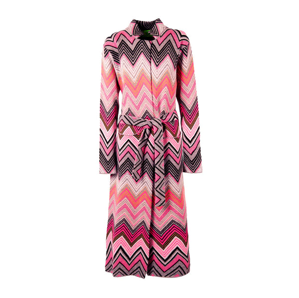 MAISON CARDIGAN - PINK and Grey