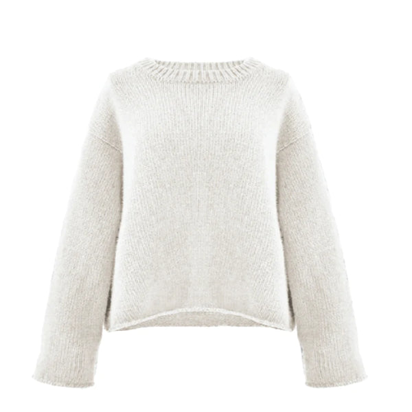 "COOL ISCHGL" SWEATER - CHALK