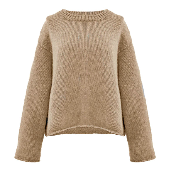 "COOL ISCHGL" SWEATER - ECO GRAVEL