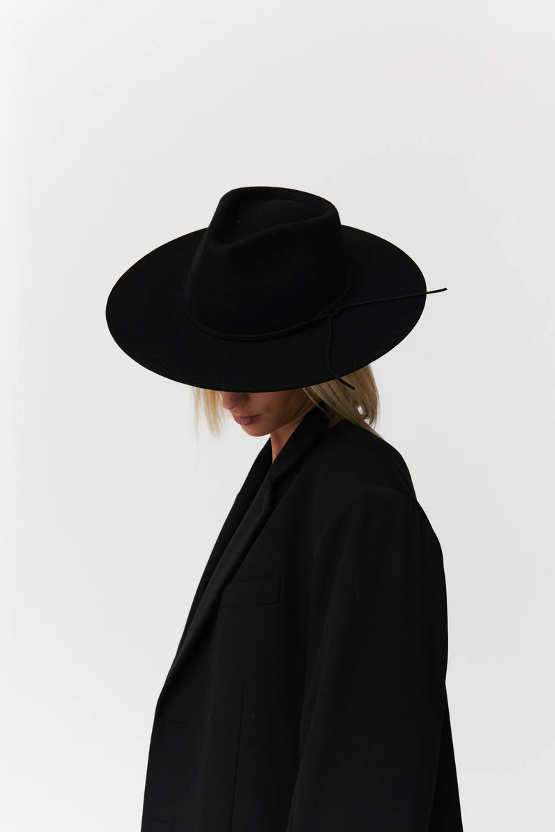 "Fedora Hat" - Black