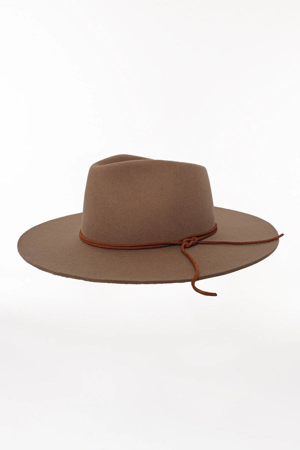 "Fedora Hat" - Hazelnut