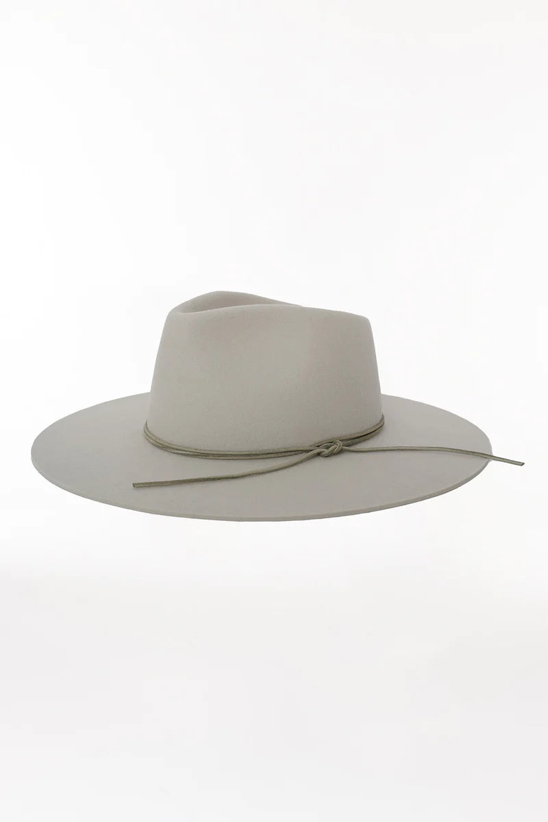 "Fedora Hat" - Light Grey