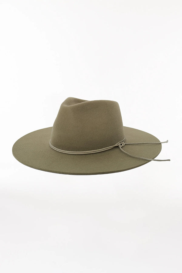 "Fedora Hat" - Pistachio