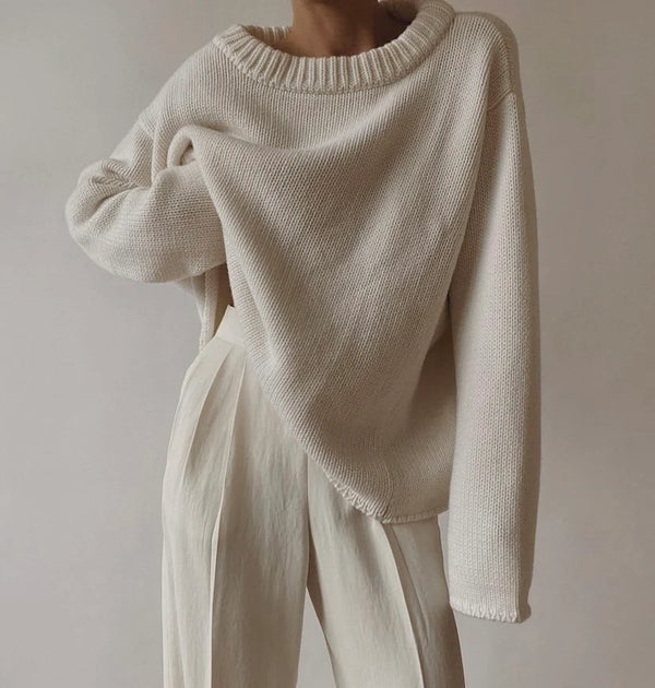 "COOL ISCHGL" SWEATER - CHALK