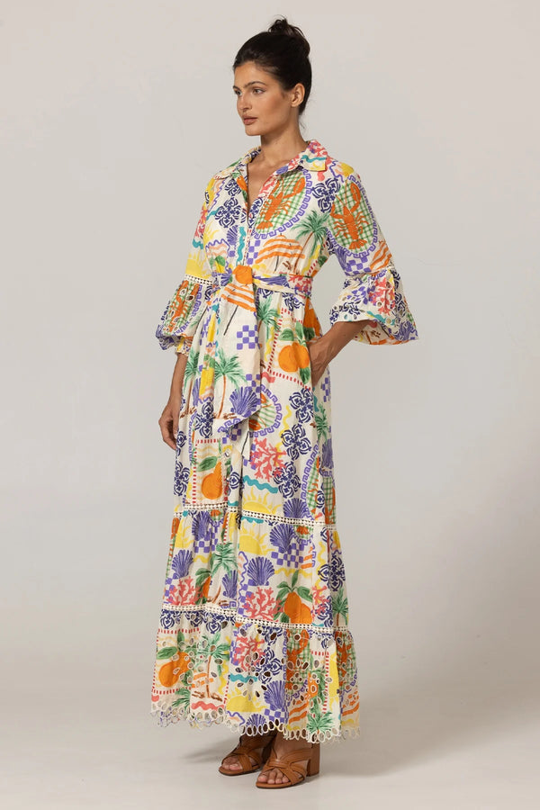 Lotus Long Dress