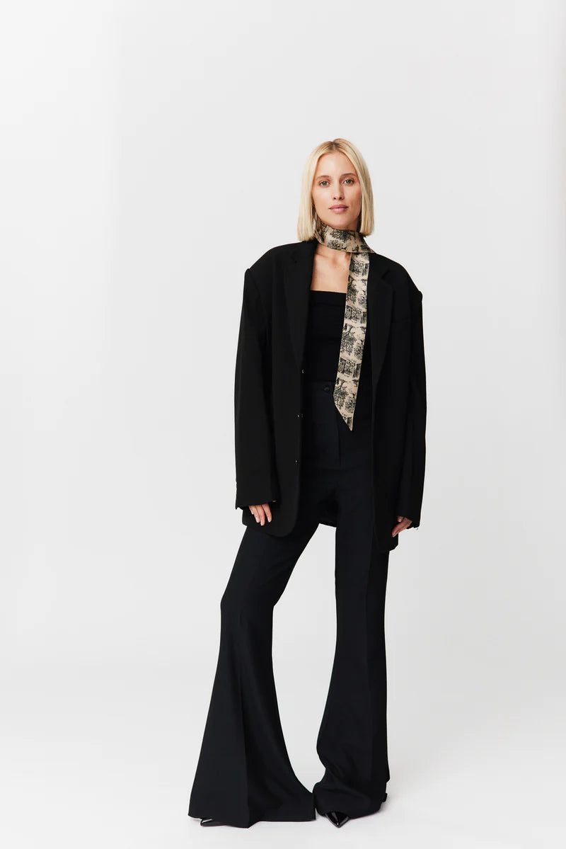 Silk Twilly Toile Valentine Trench