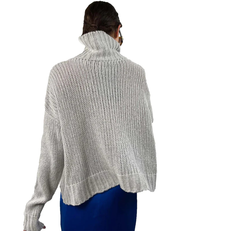 "GABRIELLE" SWEATER - MIST