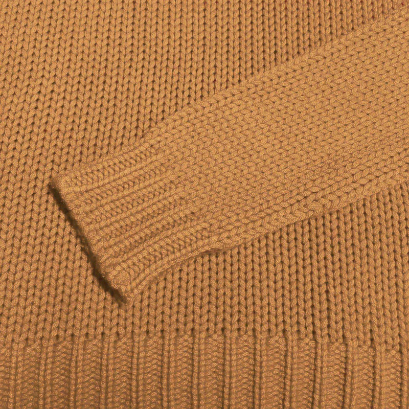 "GABRIELLE" SWEATER - CAMEL