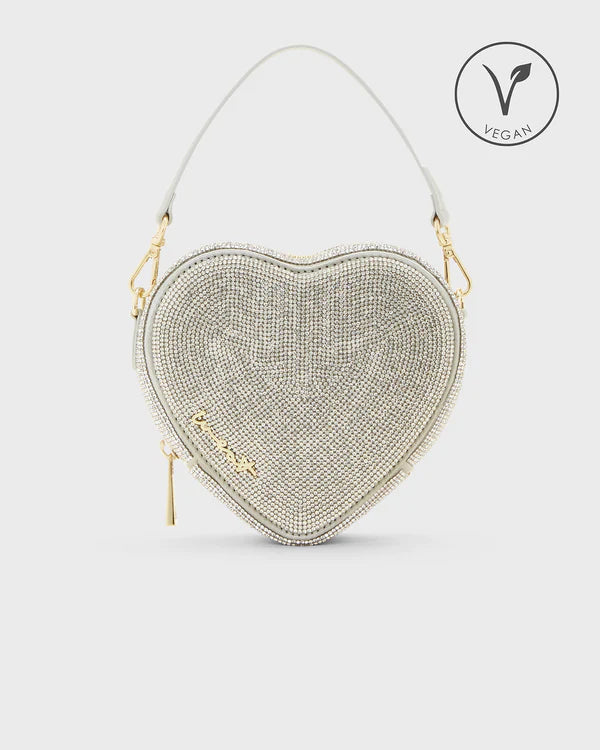 Midi Heart Bag Crystal