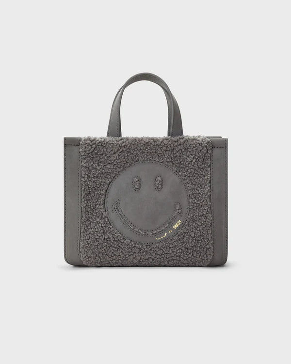 MINI TOTE SMILEY® GREY