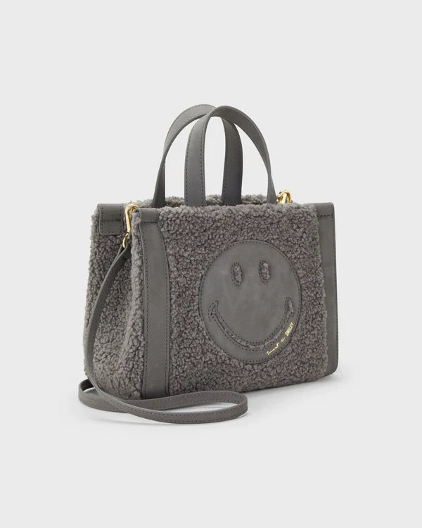 MINI TOTE SMILEY® GREY