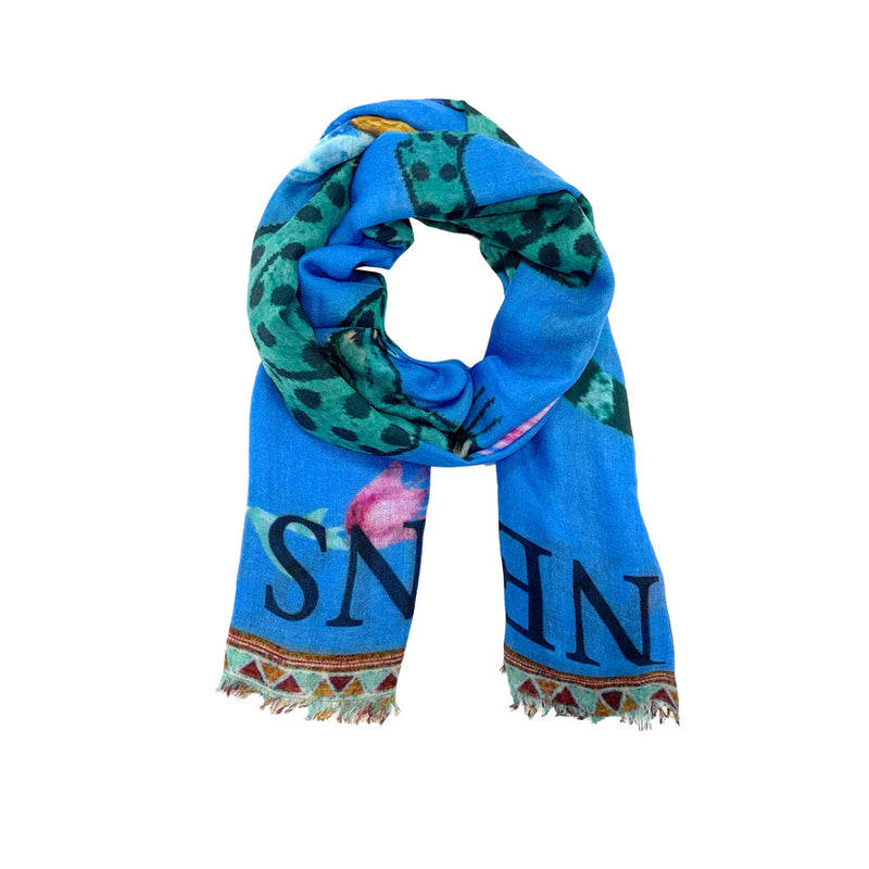 Copy of VENICE LEOPARD BLUE