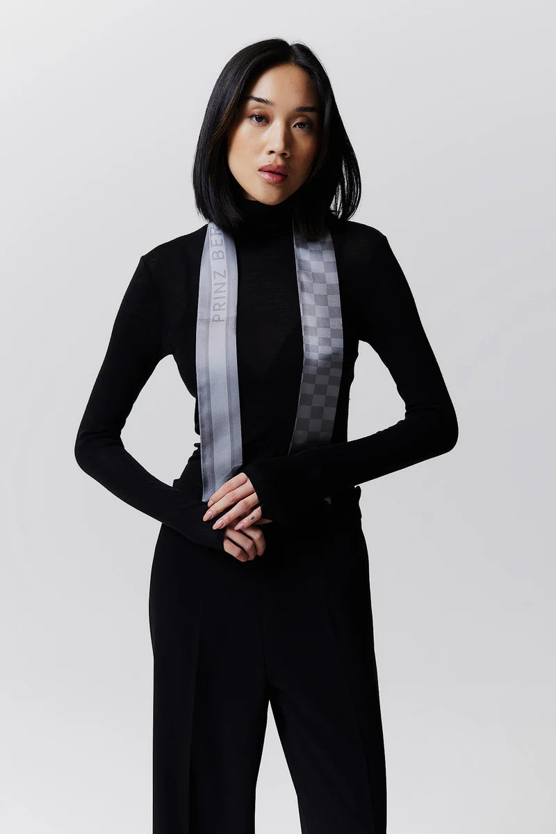 Silk Twilly Illusion Grey