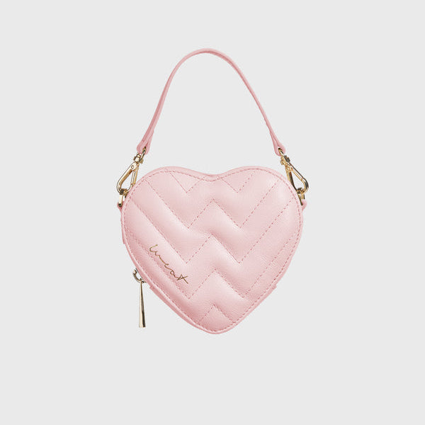 Mini Heart Bag Blush justin thestore