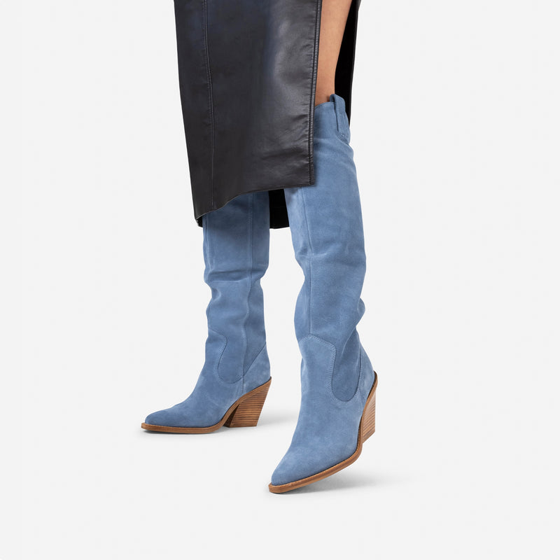 JUST-IN THE STORE x BRONX Boots Light Blue