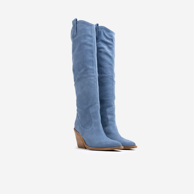 JUST-IN THE STORE x BRONX Boots Light Blue