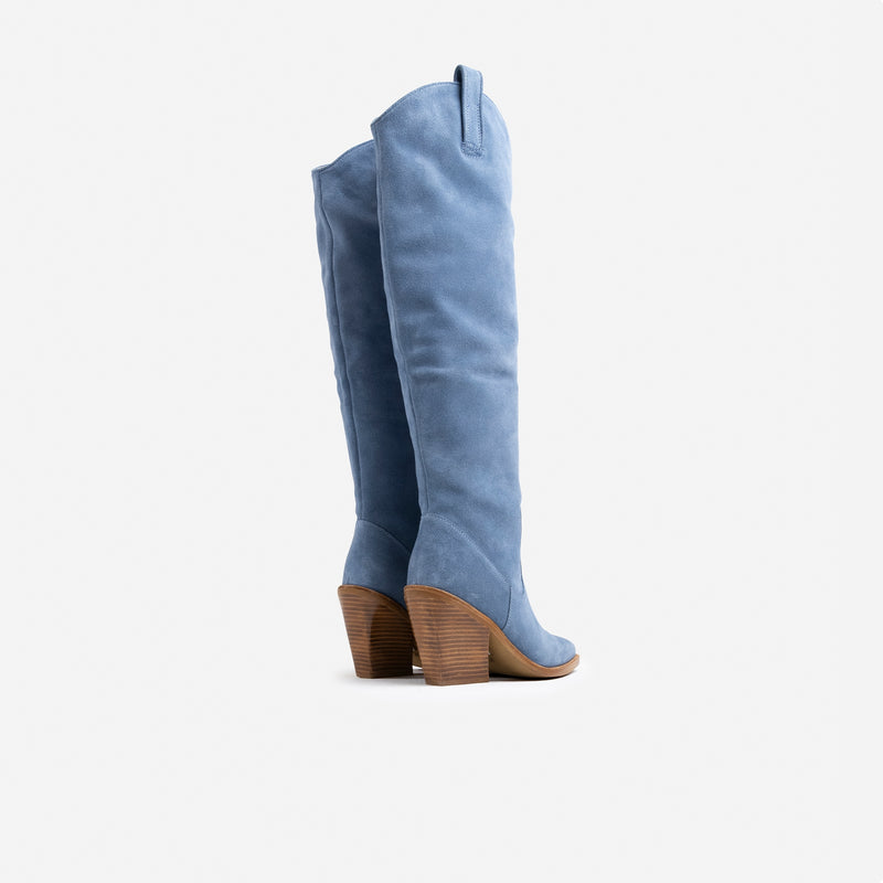 JUST-IN THE STORE x BRONX Boots Light Blue