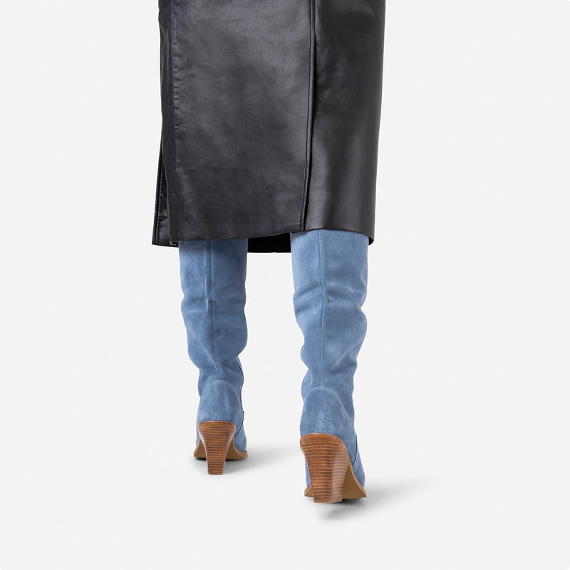 JUST-IN THE STORE x BRONX Boots Light Blue