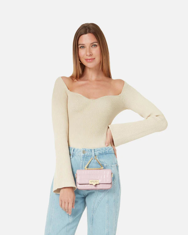 Toast Multi Croco blush