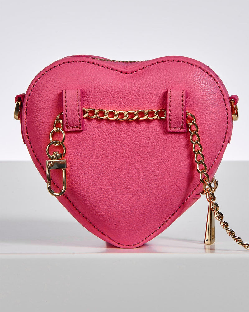 Mini Heart Bag Berry