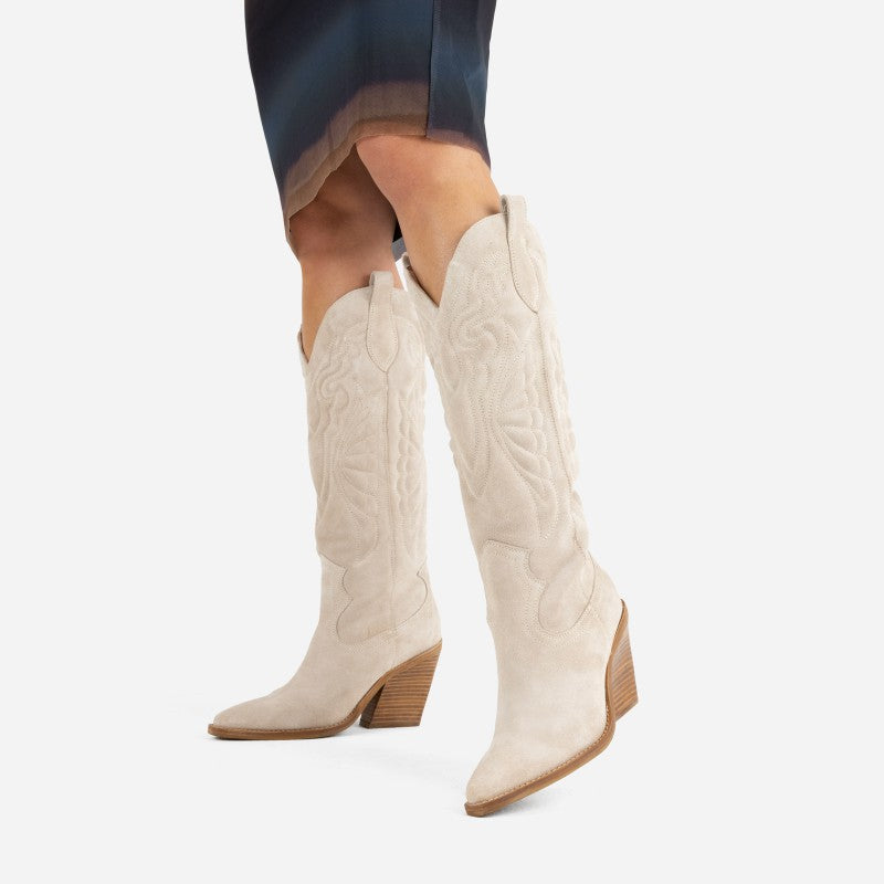 Western New Kole High Boot Sand