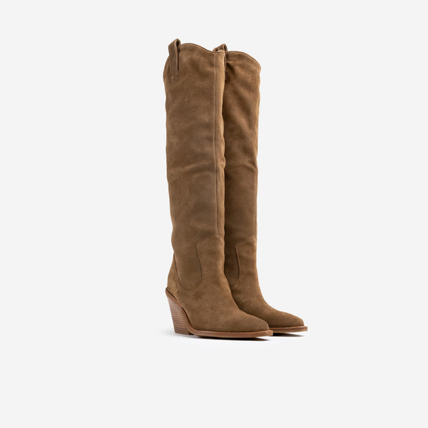 JUST-IN THE STORE x BRONX Boots Taupe